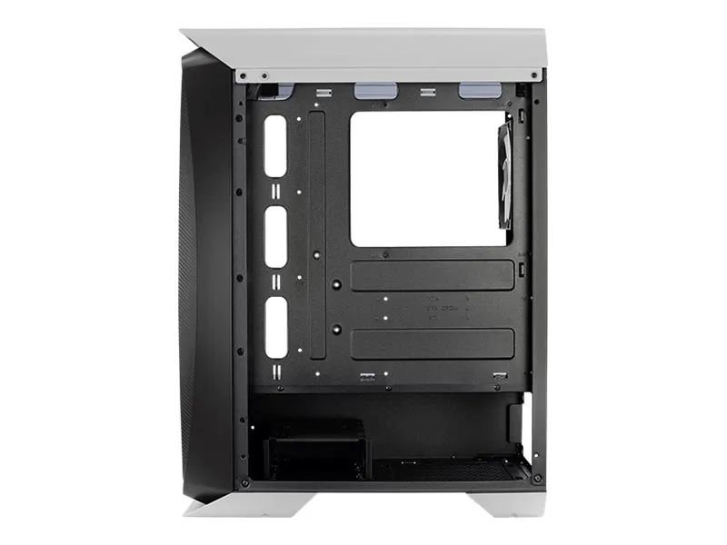 AEROCOOL ADVANCED TECHNOLOGIES AeroCool Aero One-G-WT-v1 - White Edition - Tower - ATX - Seitenteil mit Fenster (gehärtetes Glas)