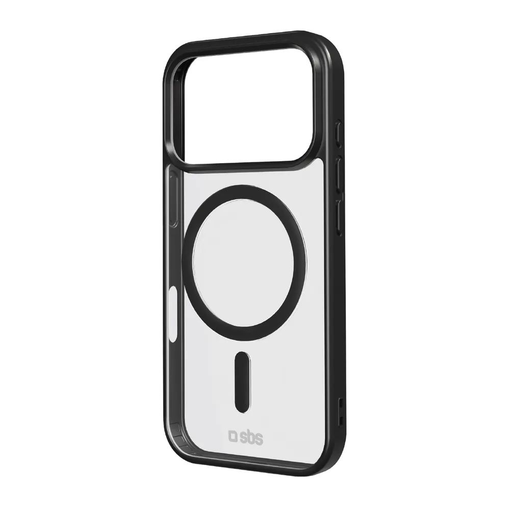 SBS MAG FRAME CASE MagSafe kompatibles Cover für iPhone 17 PRO, schwarz