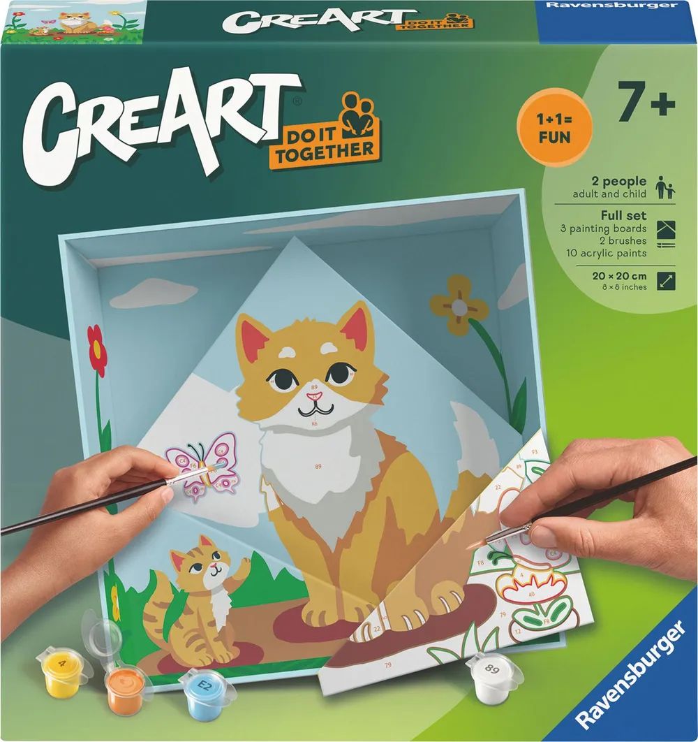 Ravensburger CreArt Do it together - Katze
