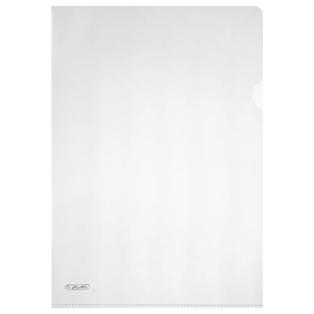 herlitz Aktenhülle, A4, Pyramide transparent, 10er Packung