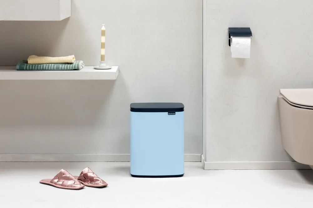 Brabantia Bo Mülleimer, 7L - Dreamy Blue