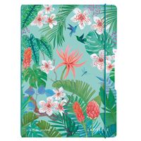 Herlitz Ladylike Jungle - Muster - Grün - Mehrfarbig - A4 - 80 Blätter - Erwachsener