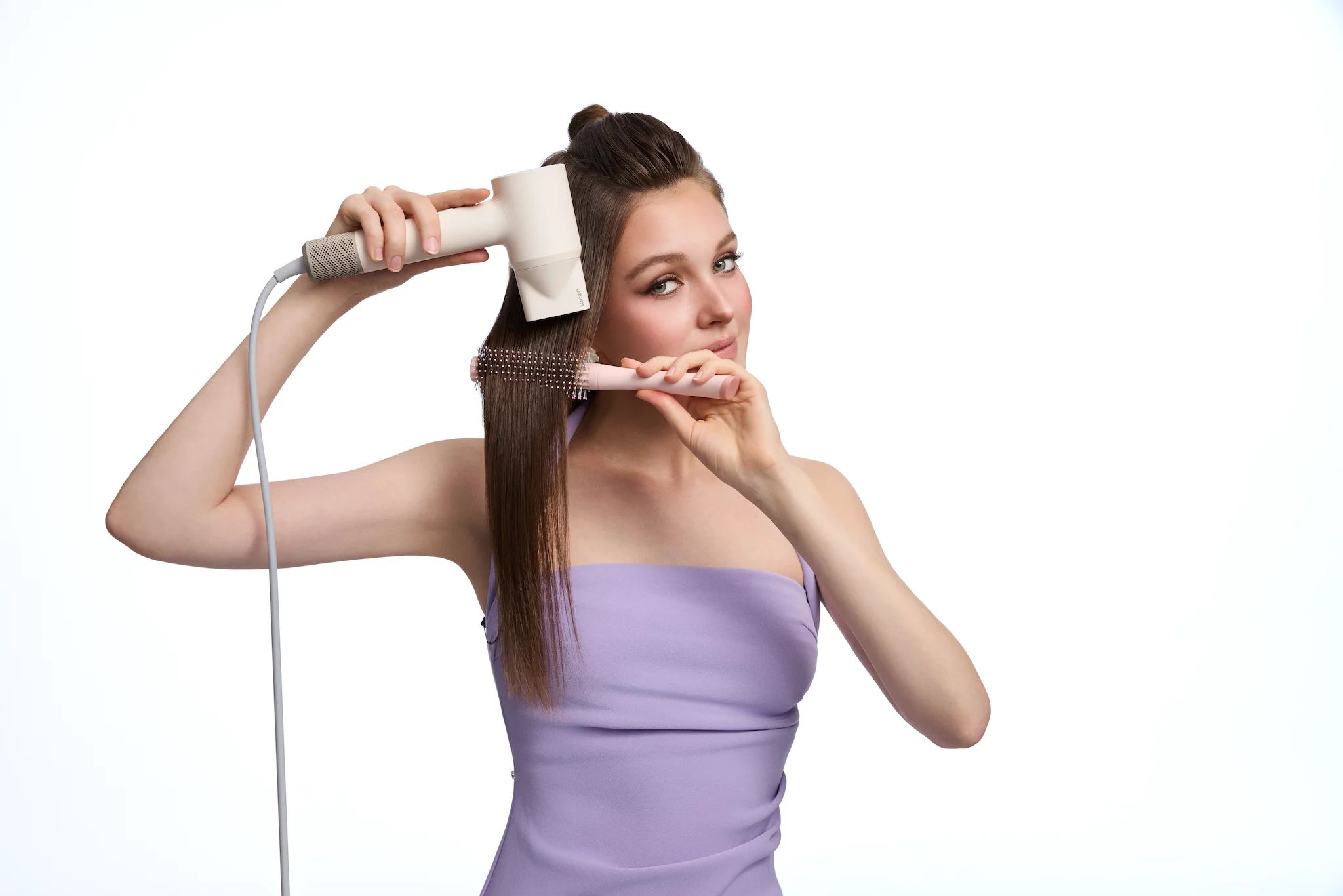 Laifen Air Pro High-Speed Hair Dryer inkl. Aufsätze und Etui - Pastel Gold