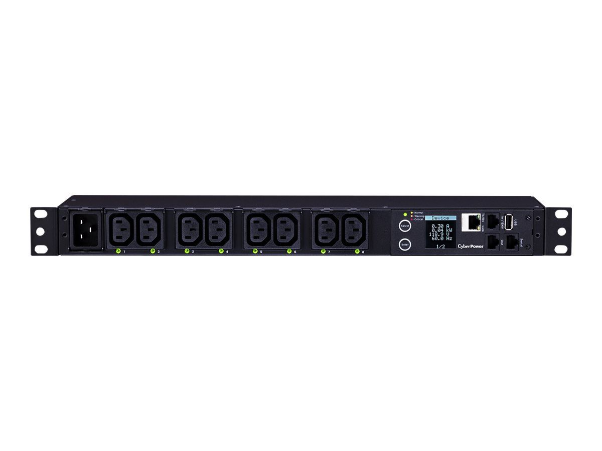 CyberPower Systems CyberPower Switched Metered-by-Outlet PDU81005 - Stromverteilungseinheit (Rack - einbaufähig)