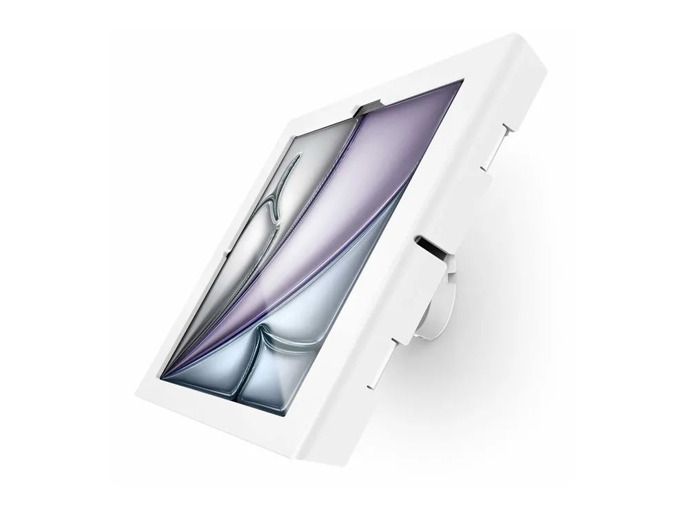 Compulocks iPad Air M2 & M3 13" Apex Enclosure Tilting Wall Mount - White - Gehäuse - freiliegende Front-/Rückkamera und Sensoren - für Tablett - verriegelbar - Metallrahmen - weiß - Bildschirmgröße: 33 cm (13")