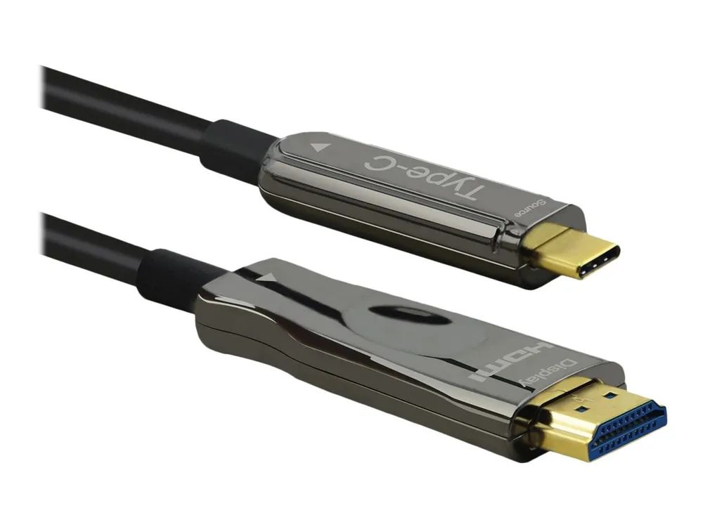ROLINE Adapterkabel - 24 pin USB-C männlich zu HDMI männlich
