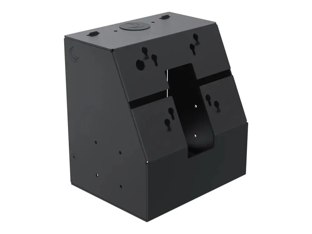 Ergonomic Solutions Montagekomponente (Obermodul) - für LCD-Display - Metall - Schwarz - Bildschirmgröße: 25.4-81.3 cm (10"-32")