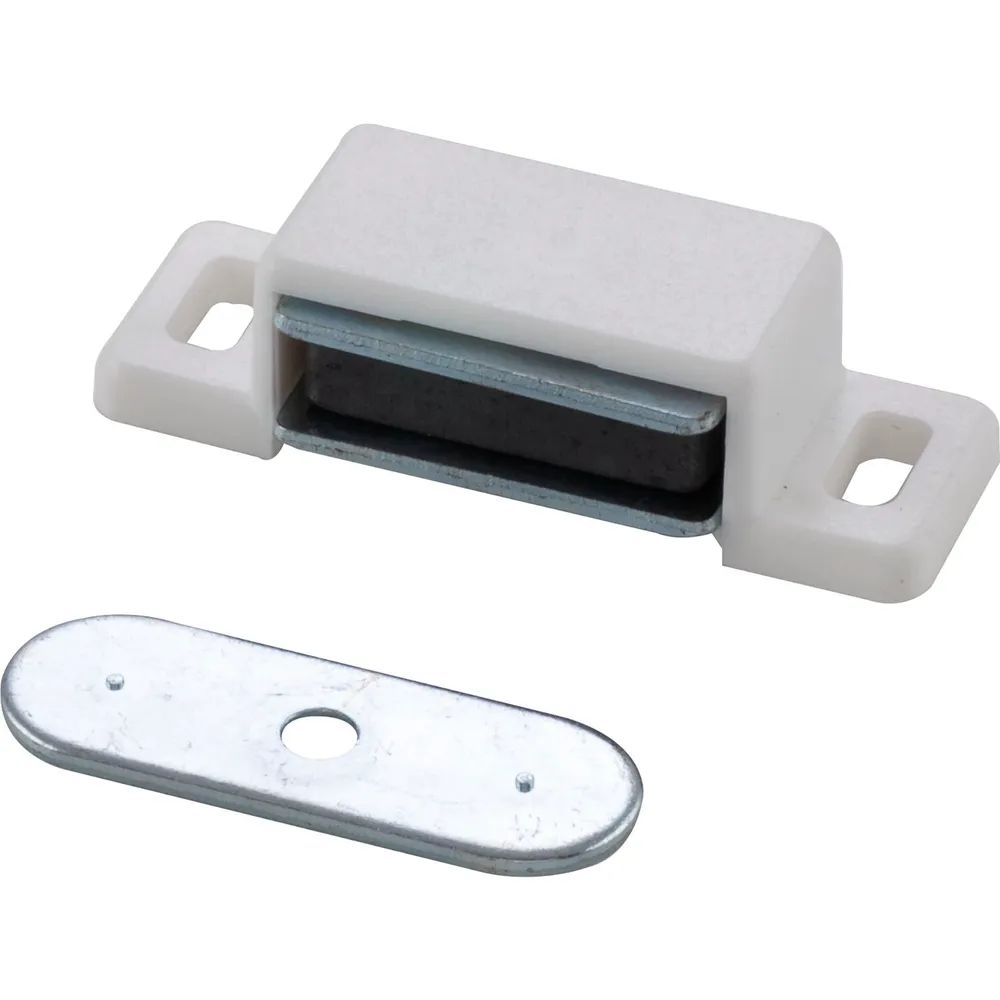 MACO Magnetschnapper Type 4, Haltekraft 4 kg, Kunststoff weiß