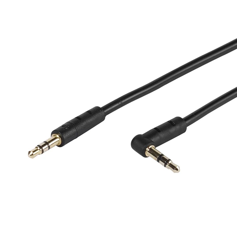 VIVANCO Klinkenverbindung Winkel 3,5 mm, 0,9m