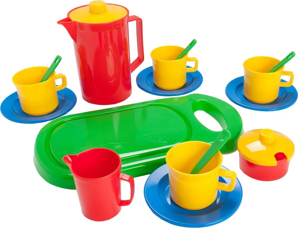 Dantoy A/S Kaffee-Set mit Schneidebrett