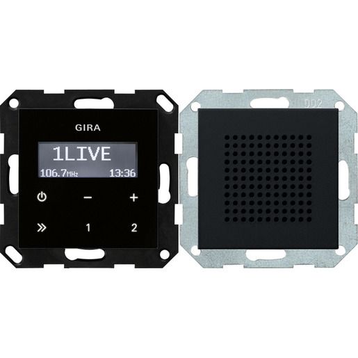 Gira UP-RADIO RDS LAUTSPRECHER SW M / GIRA 2280005 SYST.55 2280005