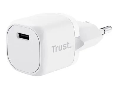 Trust Maxo - Netzteil - ultra-klein - 20 Watt - 3 A - Power Delivery 3.0 + PPS (24 pin USB-C)