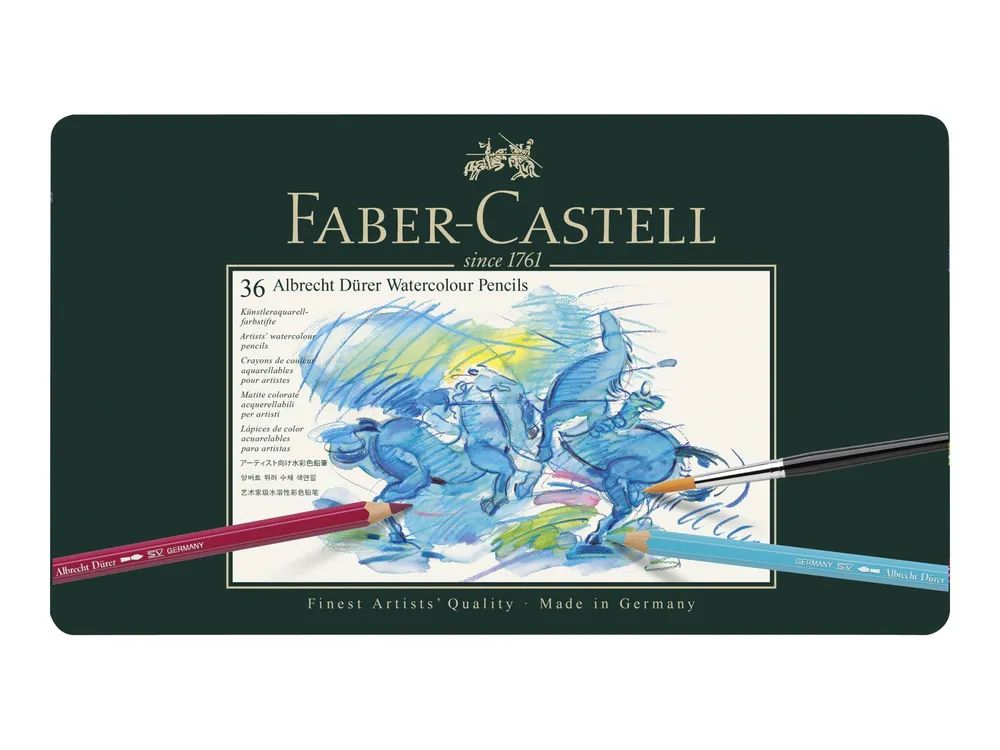 FABER-CASTELL ALBRECHT DÜRER - Farbstift - permanent - gemischte Farben - 3.8 mm (Packung mit 36)