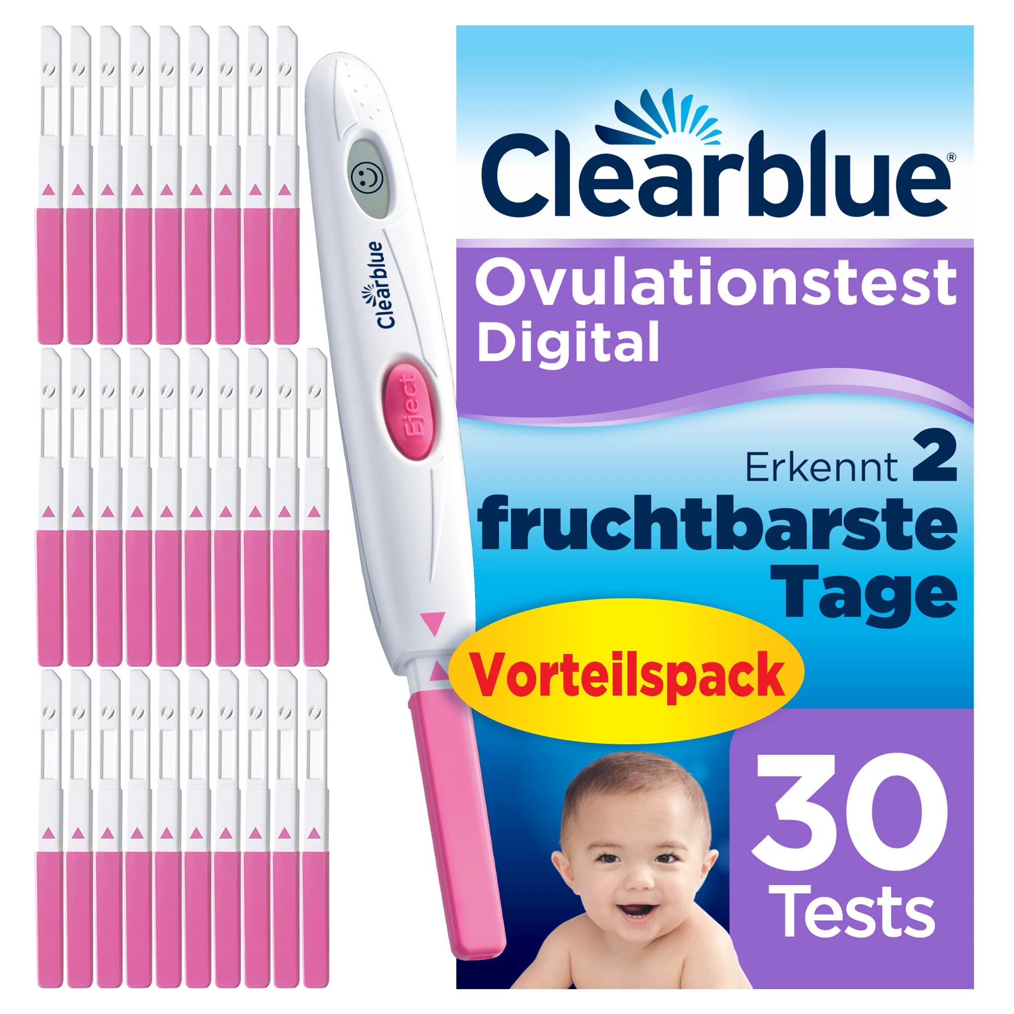 Clearblue Ovulationstest DIGITAL 30er
