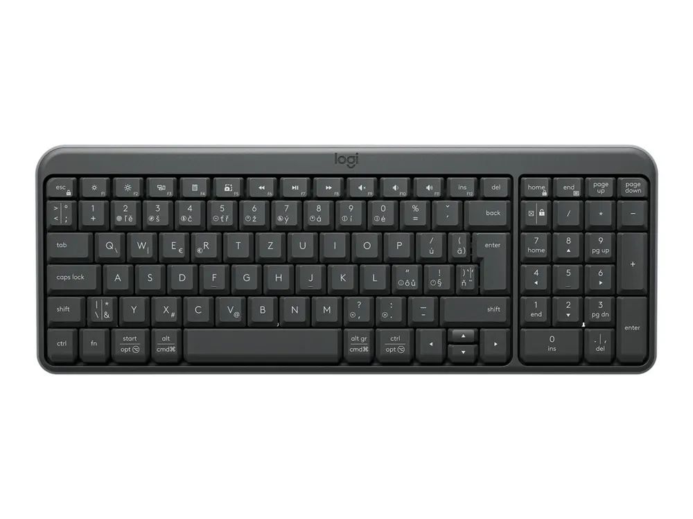 Logitech K250 - Tastatur - kabellos - Bluetooth