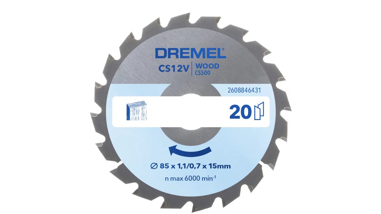 DREMEL Kreissägeblatt ST WO H 85x15 T20