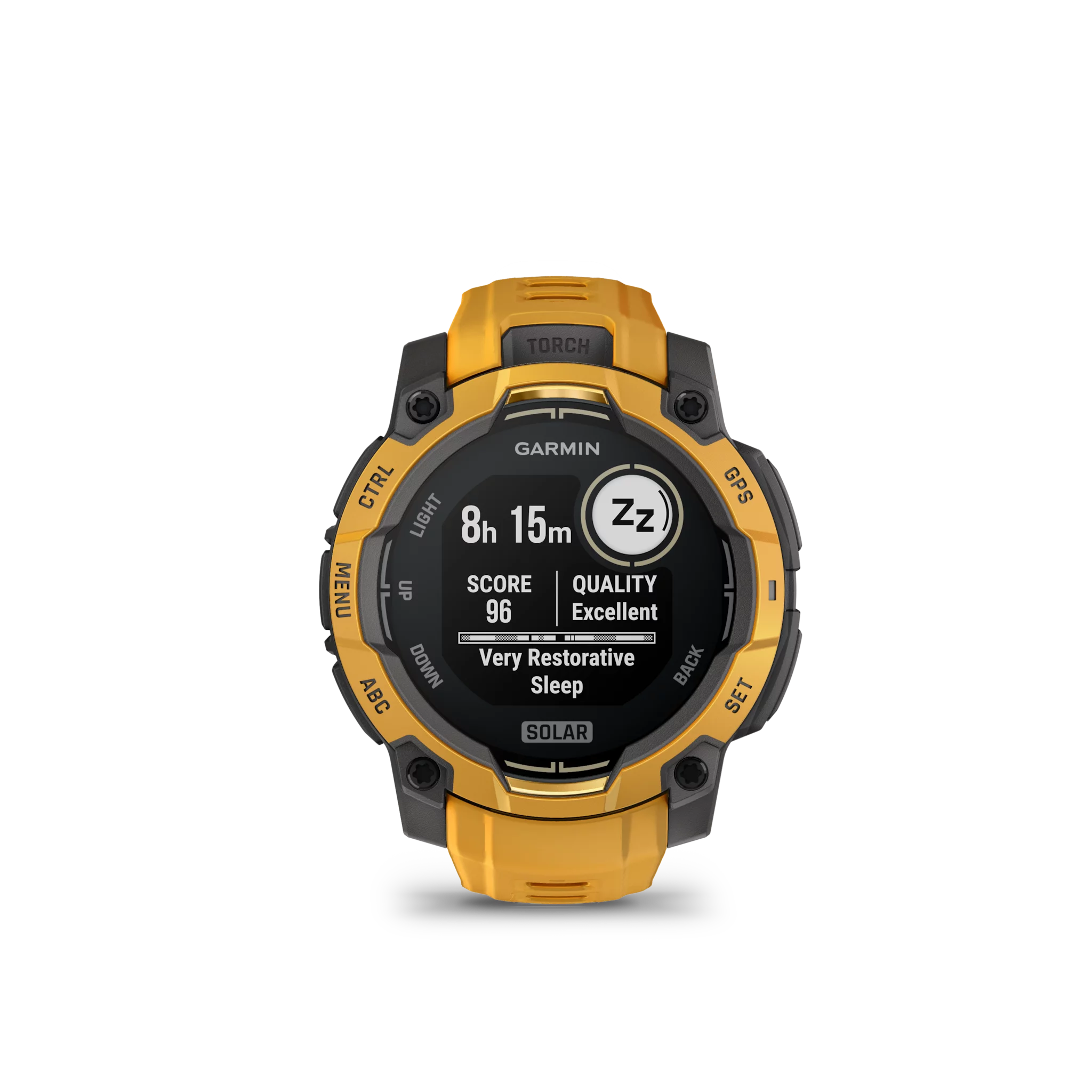 Garmin Instinct 3 Solar, 45mm Grau/Sunburst mit Silikon-Wechselarmband 22mm 