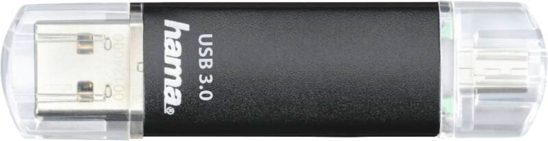 Hama 181099 LAETA-TWIN 128GB USB3.0 OTG MINI_HS