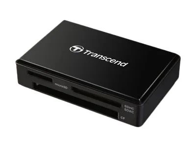 Transcend RDF8K2 - Kartenleser (SDHC, SDHC UHS-I, SDXC, SDXC UHS-I, microSDHC, microSDHC UHS-I, microSDXC, microSDXC UHS-I, CF)