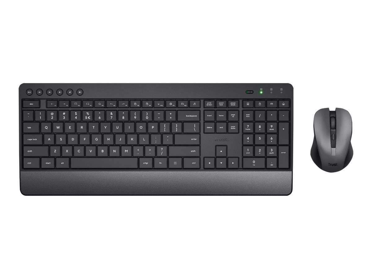 Trust Trezo Comfort - Tastatur-und-Maus-Set