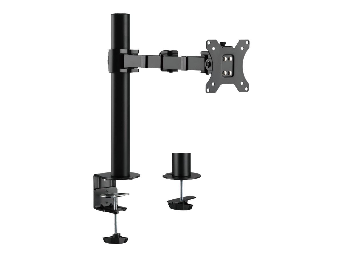 LogiLink Befestigungskit - einstellbarer Arm - für LCD-Display - Stahl - Schwarz - Bildschirmgröße: 43.2-81.3 cm (17"-32")