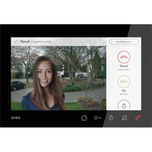 Gira WOHNUNGSSTATION VIDEO AP SW / GIRA 1209005 7Z 1209005