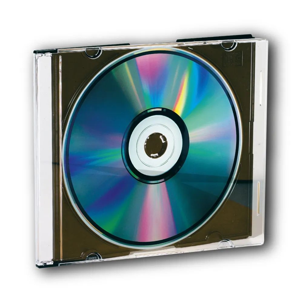 VIVANCO CD/DVD Slim Case, 50er Pack