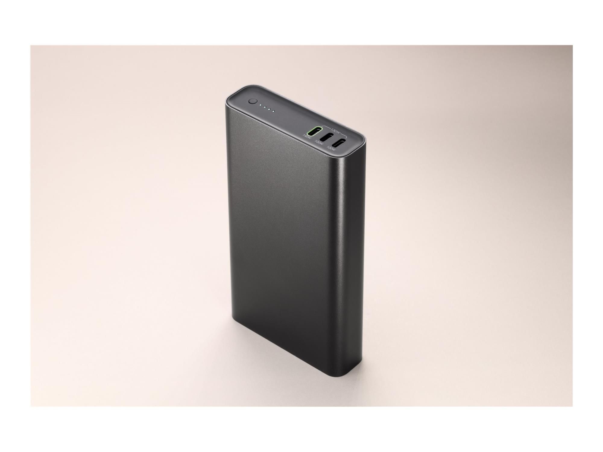 mophie powerstation ultra - Powerbank - 25000 mAh - 140 Watt - PD - 3 Ausgabeanschlussstellen (24 pin USB-C)