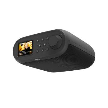 Hama Digitalradio "DIR400", DAB+/Internetradio/ Bluetooth® RX/App, Schwarz