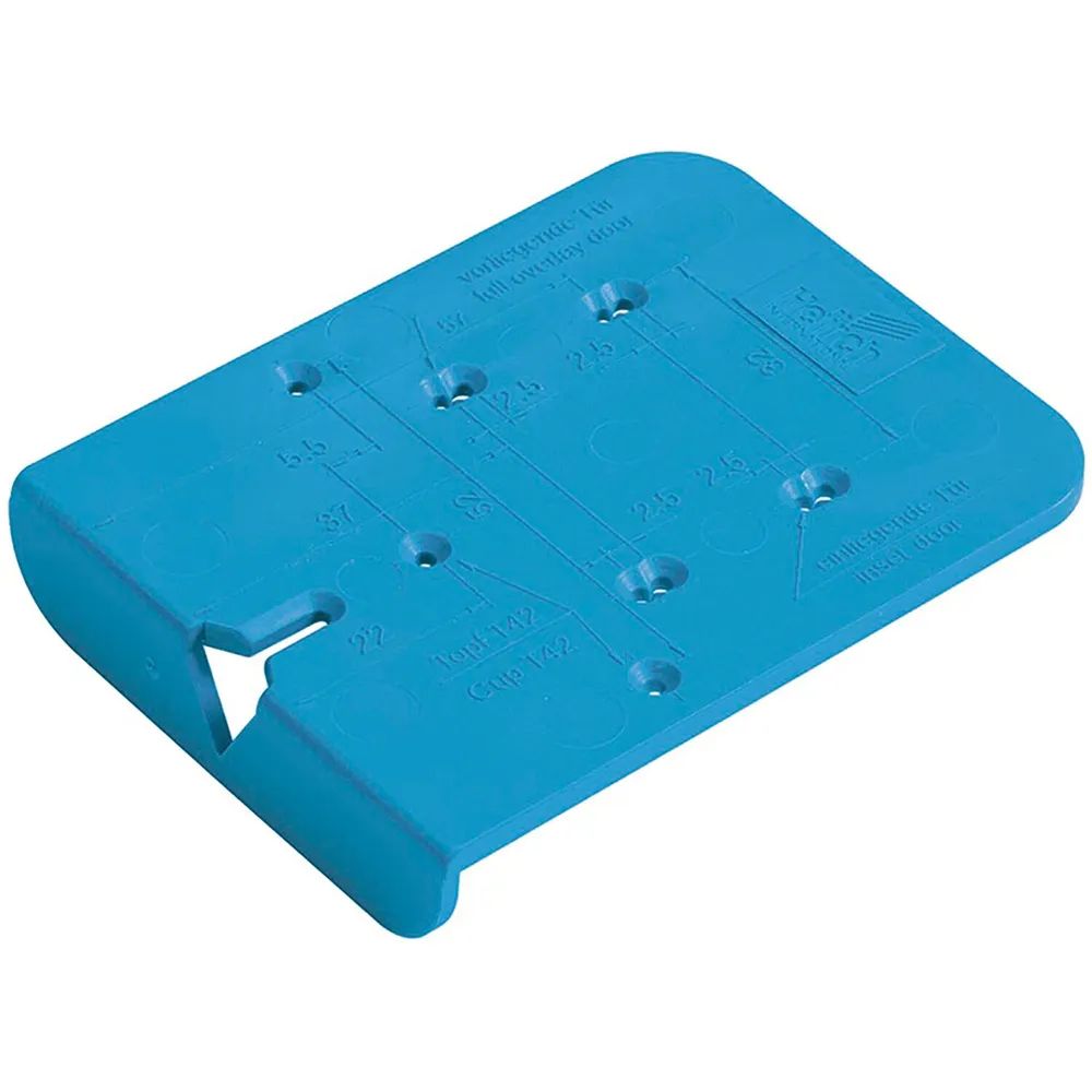 HETTICH ACCURA TOP Ankörnschablone BlueJig, Kunststoff