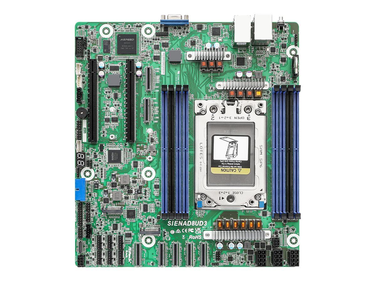 ASRock Rack SIENAD8UD3 - Motherboard - Deep Micro ATX