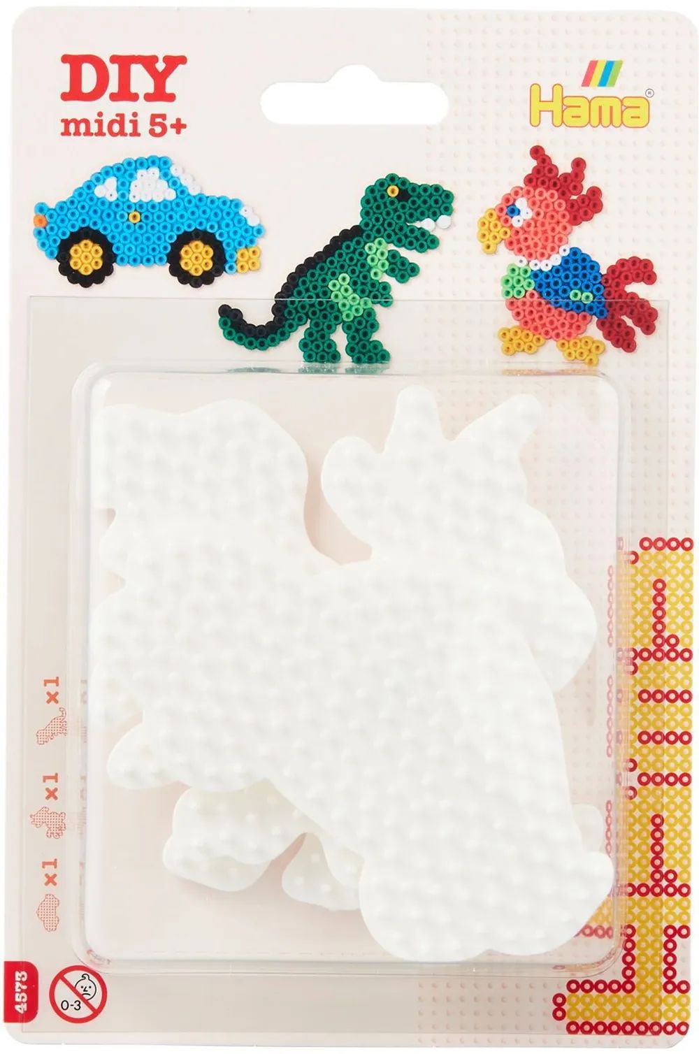 Malte Haaning Plastic A/S HAMA Stiftp. Auto/Dinosaurier/Papagei