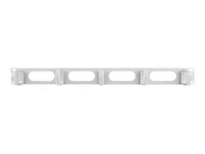 Lanberg Type B - Kabelführungsplatte für Schaltschrank - RAL 7035 - 1U - 48.3 cm (19")