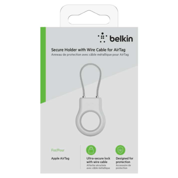 Belkin Tasche für Airtag - weiß - für Apple
