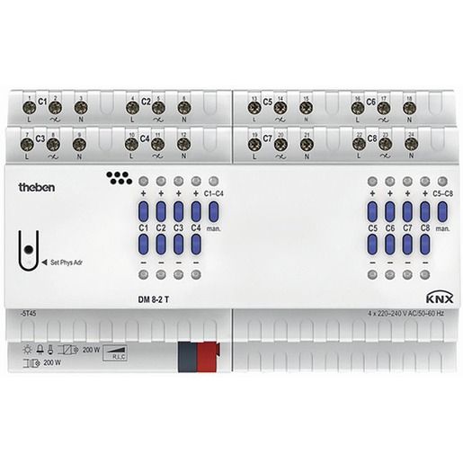 Theben THEBEN KNX DIMMAKTOR 8F.200W D / THEBEN T4940285