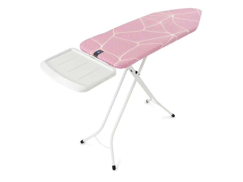 Brabantia Bügeltisch C, 124x45cm, Dst-Ablage Solid - Lilac Waves