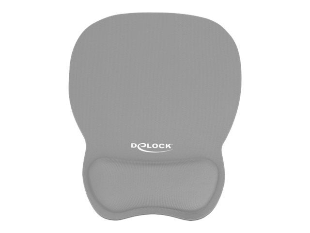 Delock Ergonomic - Mauspad mit Handgelenkpolsterkissen