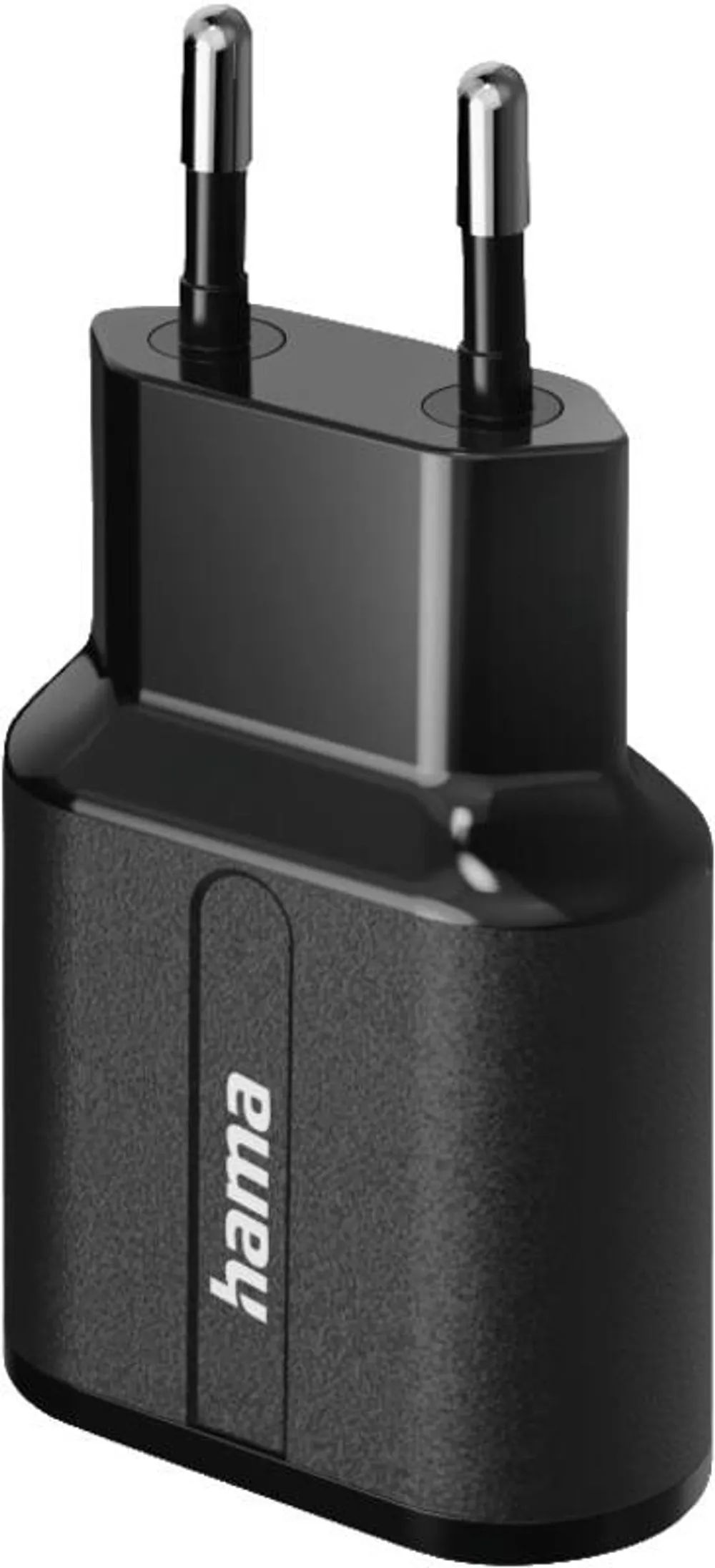 Hama Ladegerät, 2x USB-A, 12 W, Schwarz