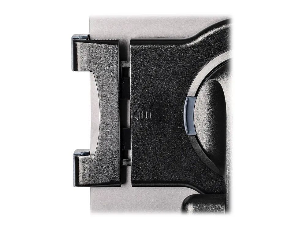 StarTech.com Mobiler Tablet Ständer mit Bremsrollen - Höhenverstellbar - Schwenkbares Ergonomischer Universeller Bodenständer mit Rollen für iPad/Tablets 7-11 Zoll - Trennbarer Halter (STNDTBLTMOB)