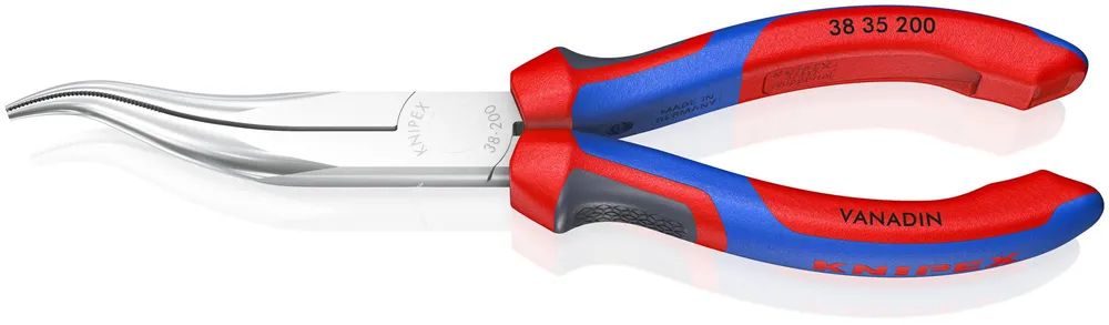 KNIPEX Mechanikerzange mit Comfort-Griffen verchromt 200 mm