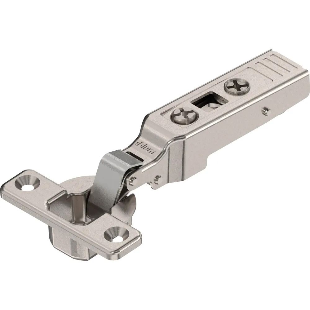 BLUM CLIP top Minischarnier 94°, gerade mit Feder, Schrauben