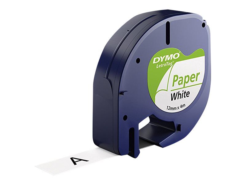 Dymo LetraTAG Starter Pack - Weiß, Silber, Gelb - Rolle (1,2 cm x 4 m)
