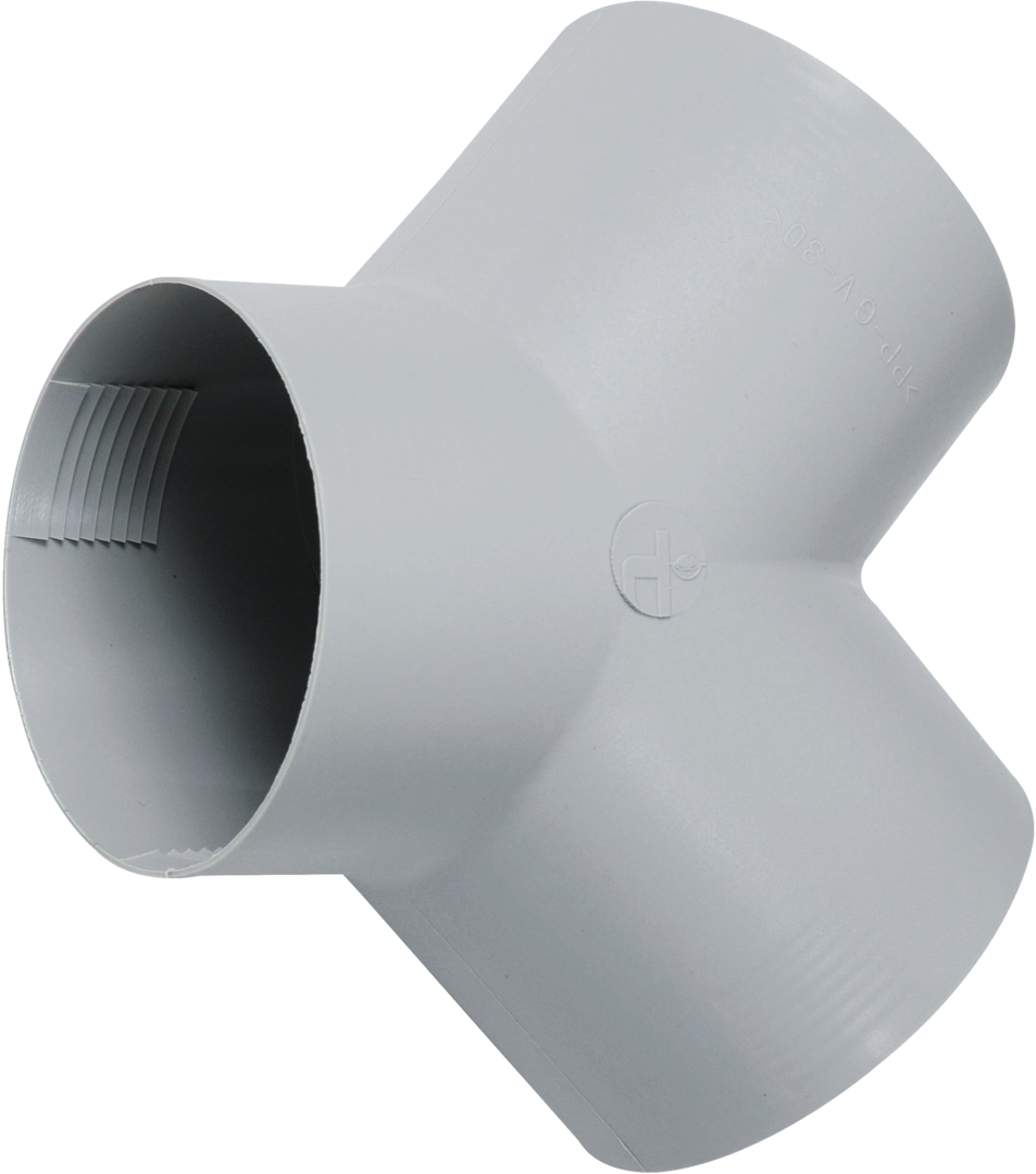 Truma Y-Stück achatgrau 65-72 mm