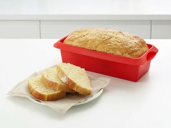 Lékué Silikon-Kuchenbackform, 28 cm - Red