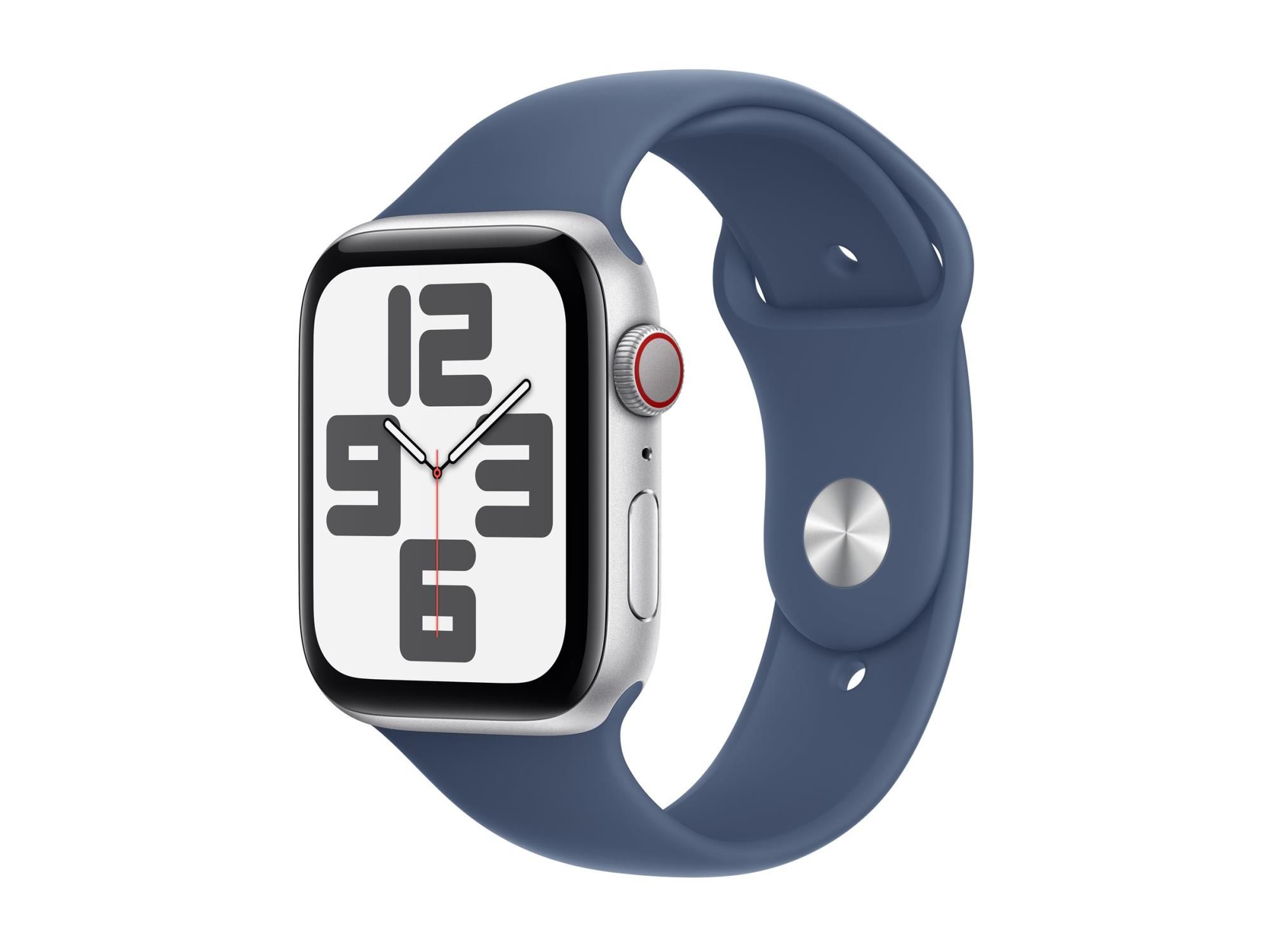 Apple Watch SE (GPS + Cellular) - 44 mm - Aluminium, Silber Open-Box