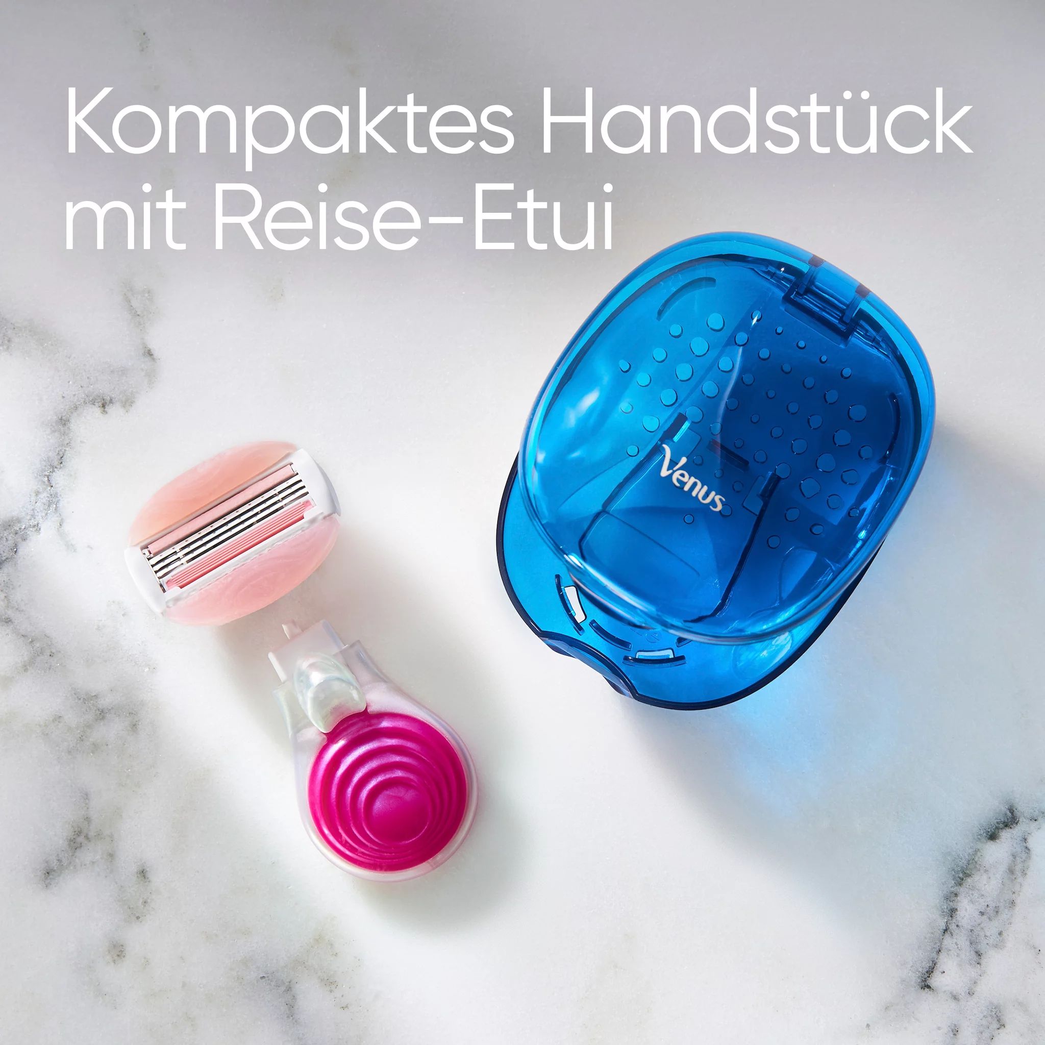 Gillette Venus Comfortglide Spa Breeze Snap Rasierapparat mit 1 Klinge