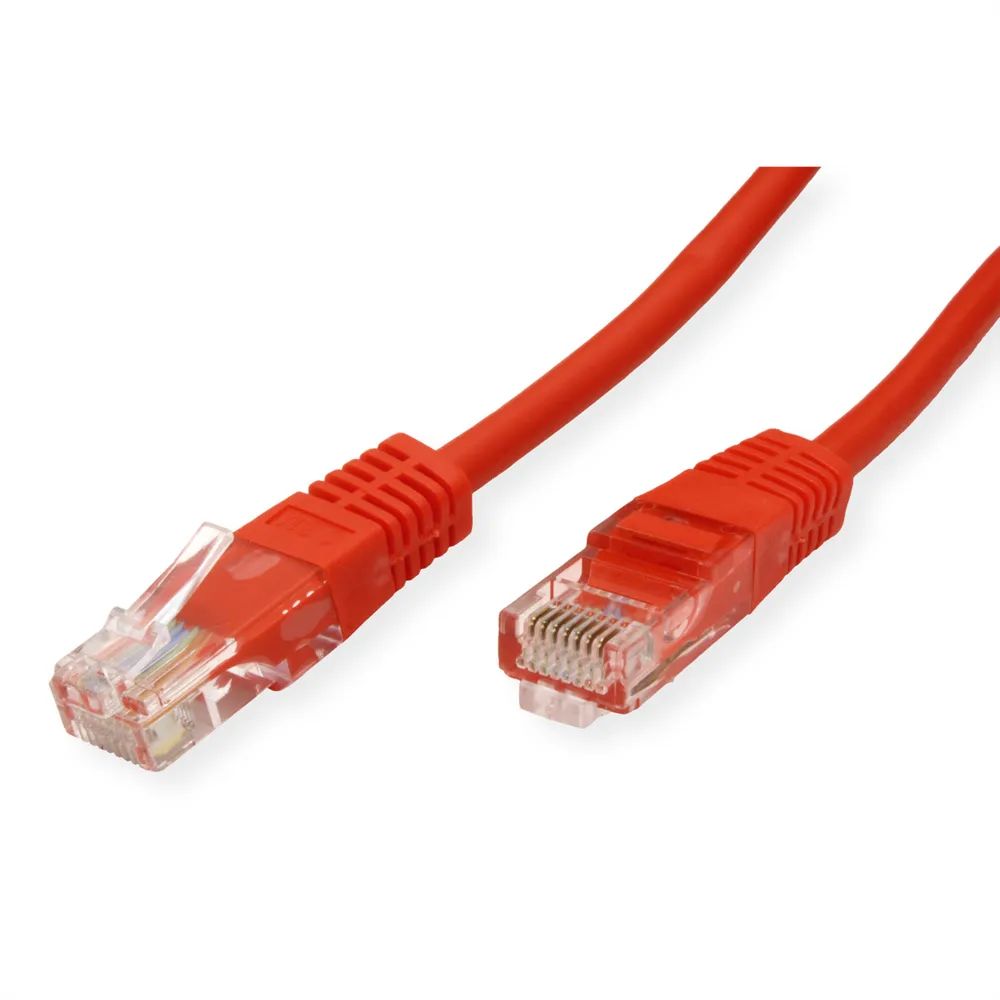 ROLINE Patchkabel Cat.5e (Class D) UTP, rot, 5 m