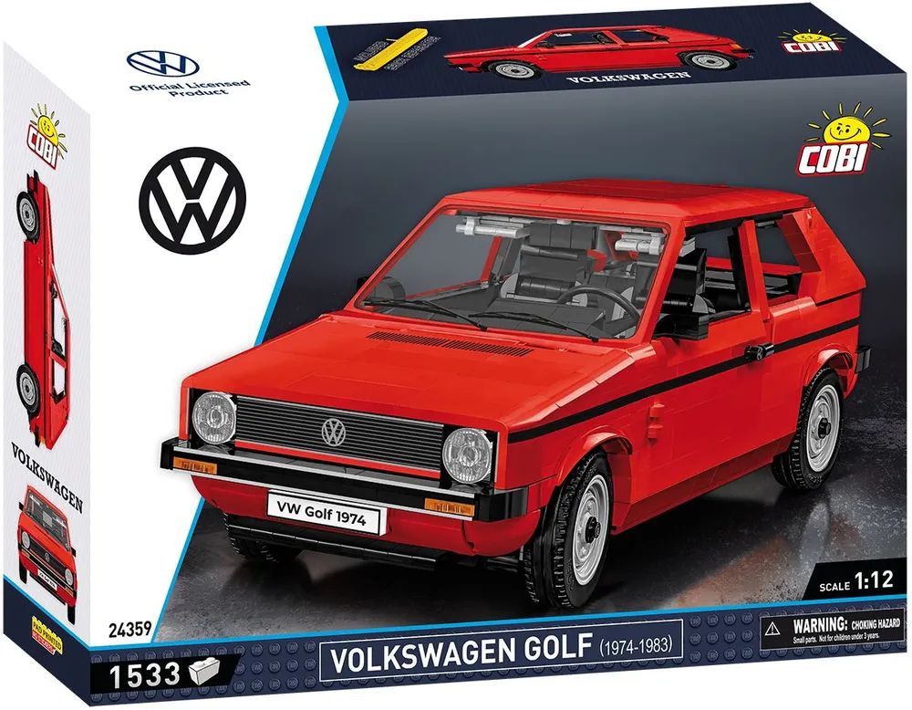 Cobi Volkswagen Golf 1974-1983 Massstab 1 12