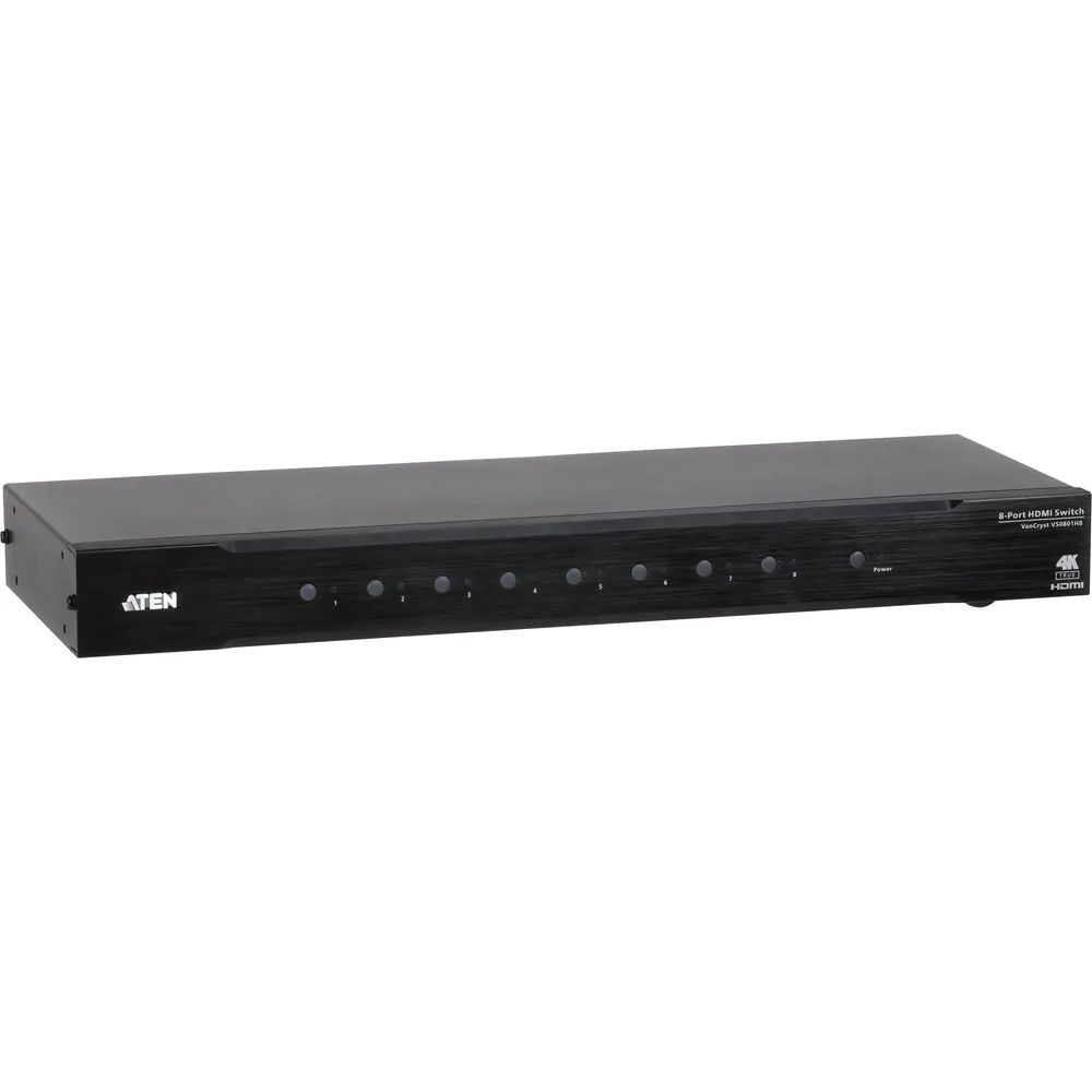 ATEN VanCryst VS0801HB 8-Port True 4K HDMI Switch