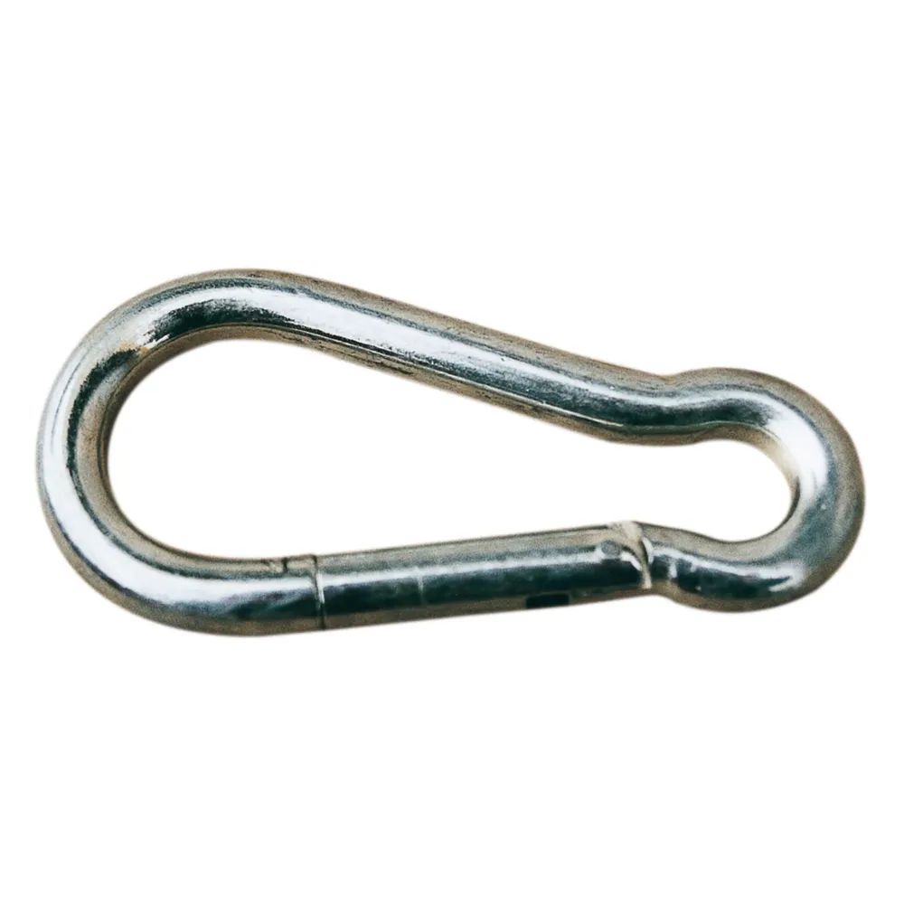 Biat GmbH + Co.KG  Feuerwehr-Karabiner verzinkt ähnl. DIN5299C 8/ 80